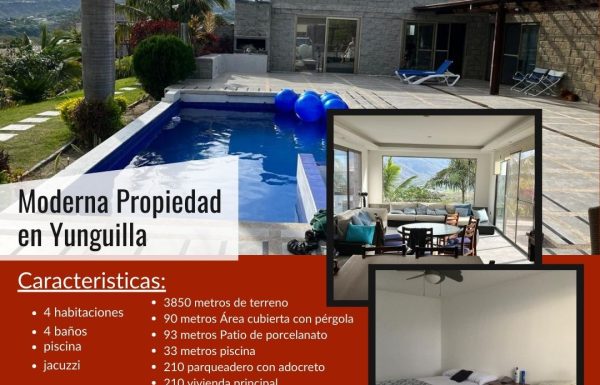 Moderna Propiedad en yunguilla